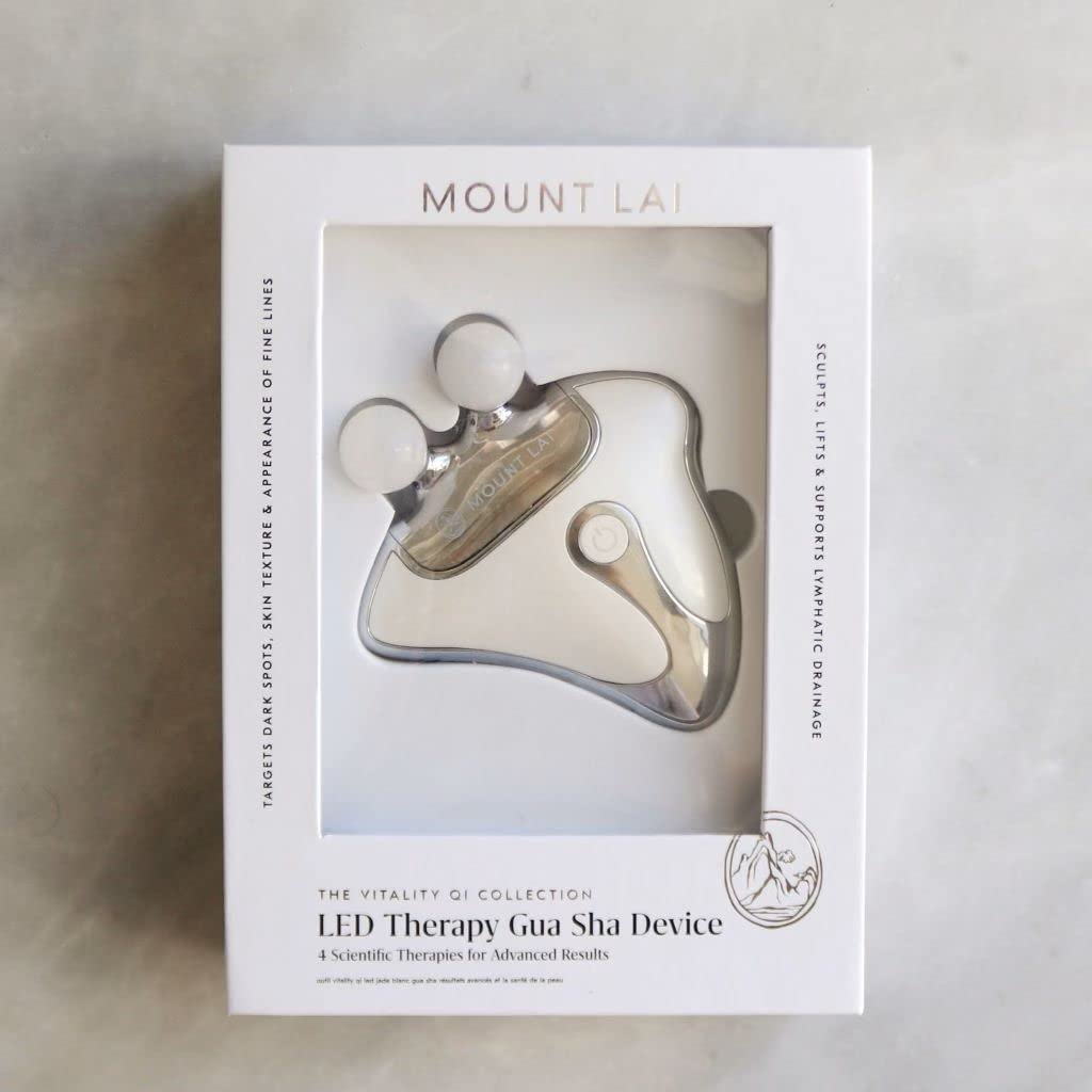 Mount Lai White Jade Sculpting Roller for targeted contouring and smoothing.