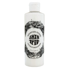 Mountain Ocean Skin Trip coconut lotion bottle with new label for everyday hydration