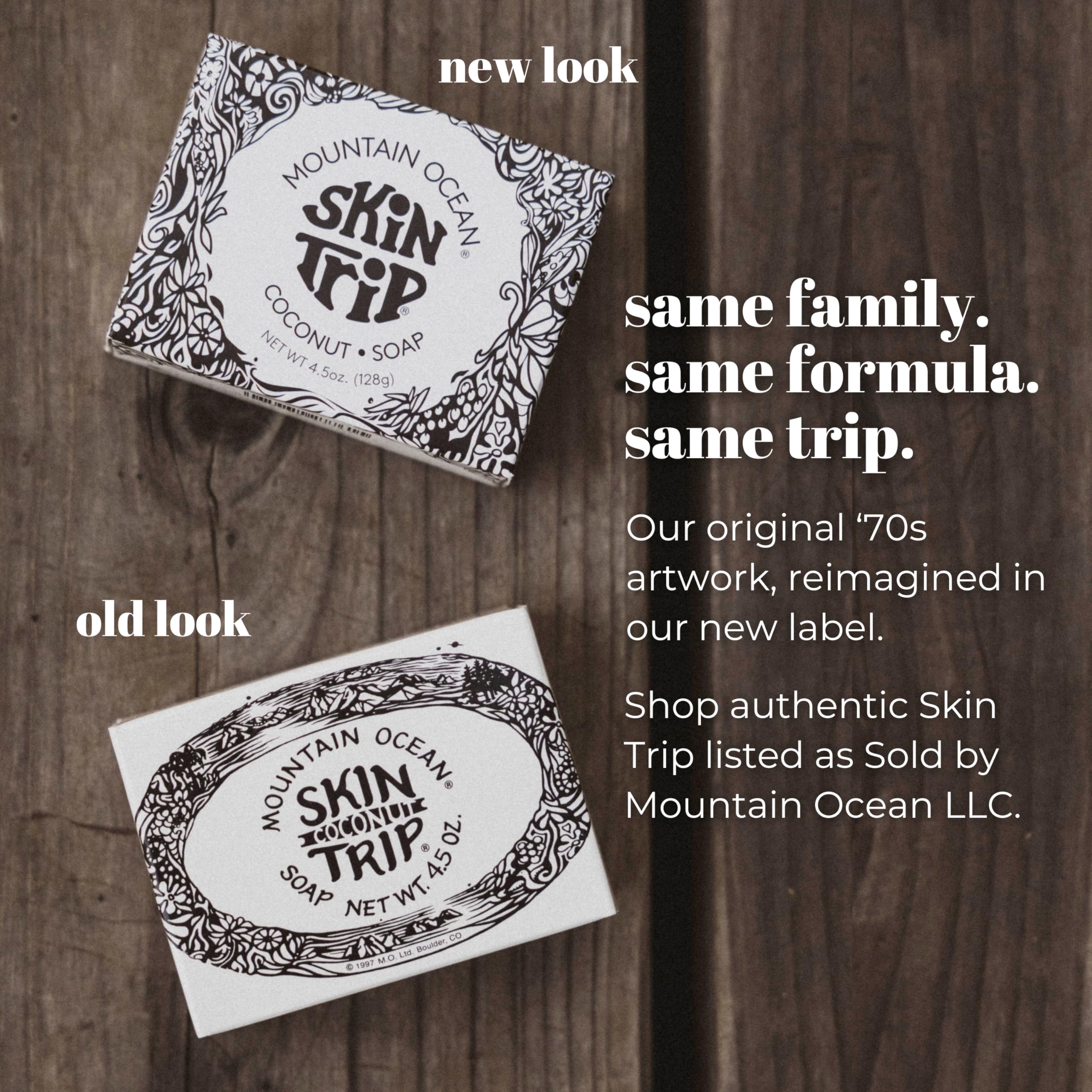 Creamy lather from Mountain Ocean Skin Trip Coconut Soap feels gentle on skin.