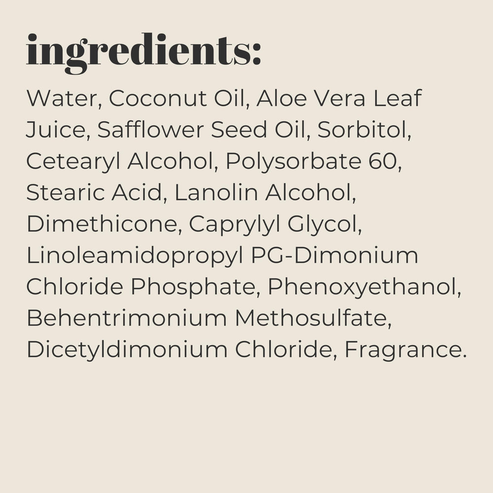 Mountain Ocean Skin Trip ingredients including aloe and coconut