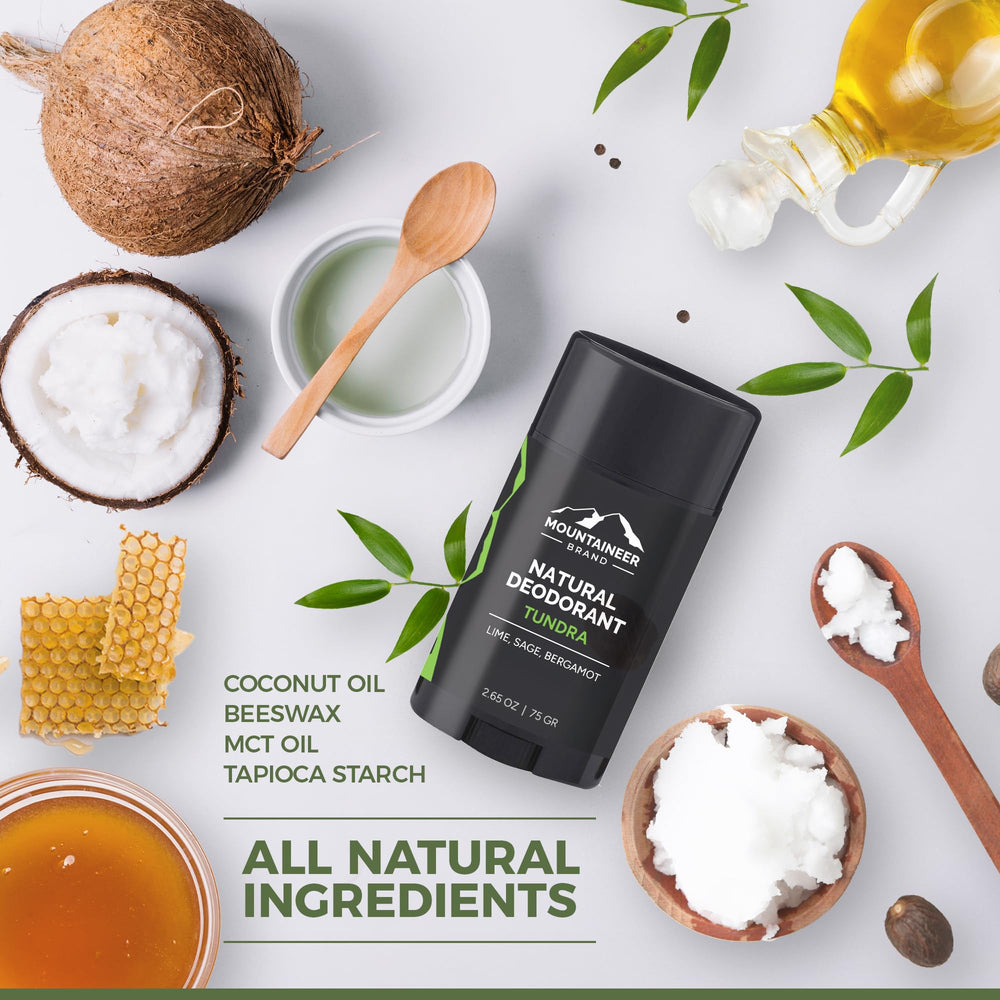 Mountaineer Brand vitamin E coconut oil shea butter focus signals skin nourishment.