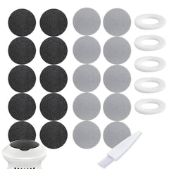 MoveLove Pedi Vac grind head pads for effective foot exfoliation