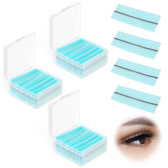 Mozeat Lens self-adhesive eyelash tape box front for quick lash application.