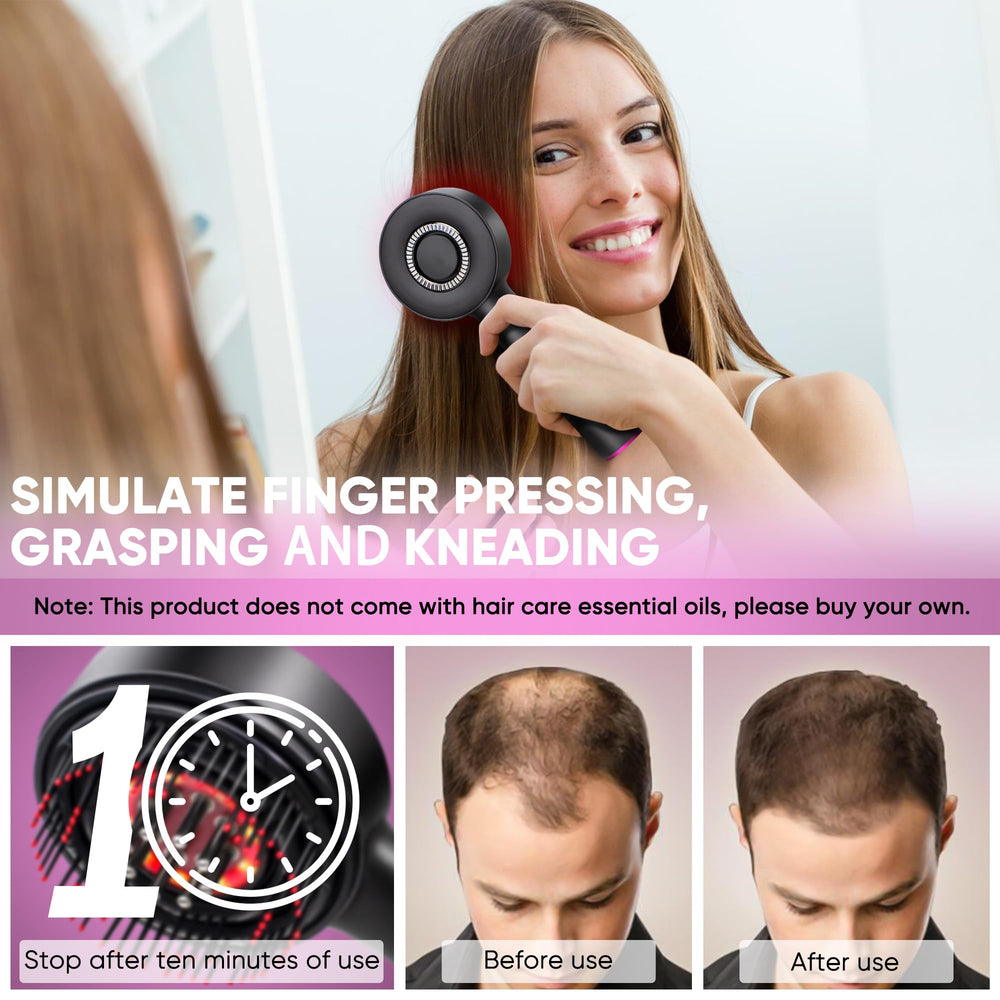 MPADQ ergonomic non-slip handle for comfortable extended massaging sessions