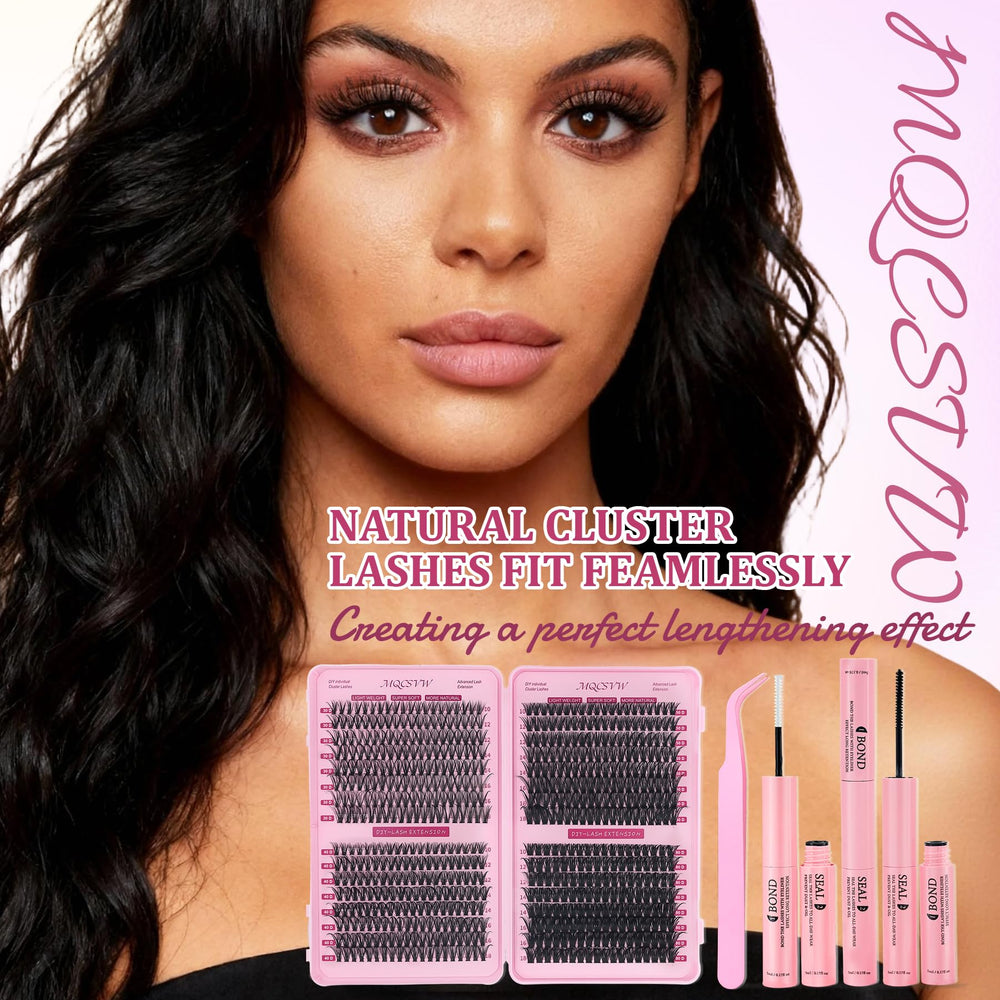 MQCsvw lash brush set to groom and refine clusters