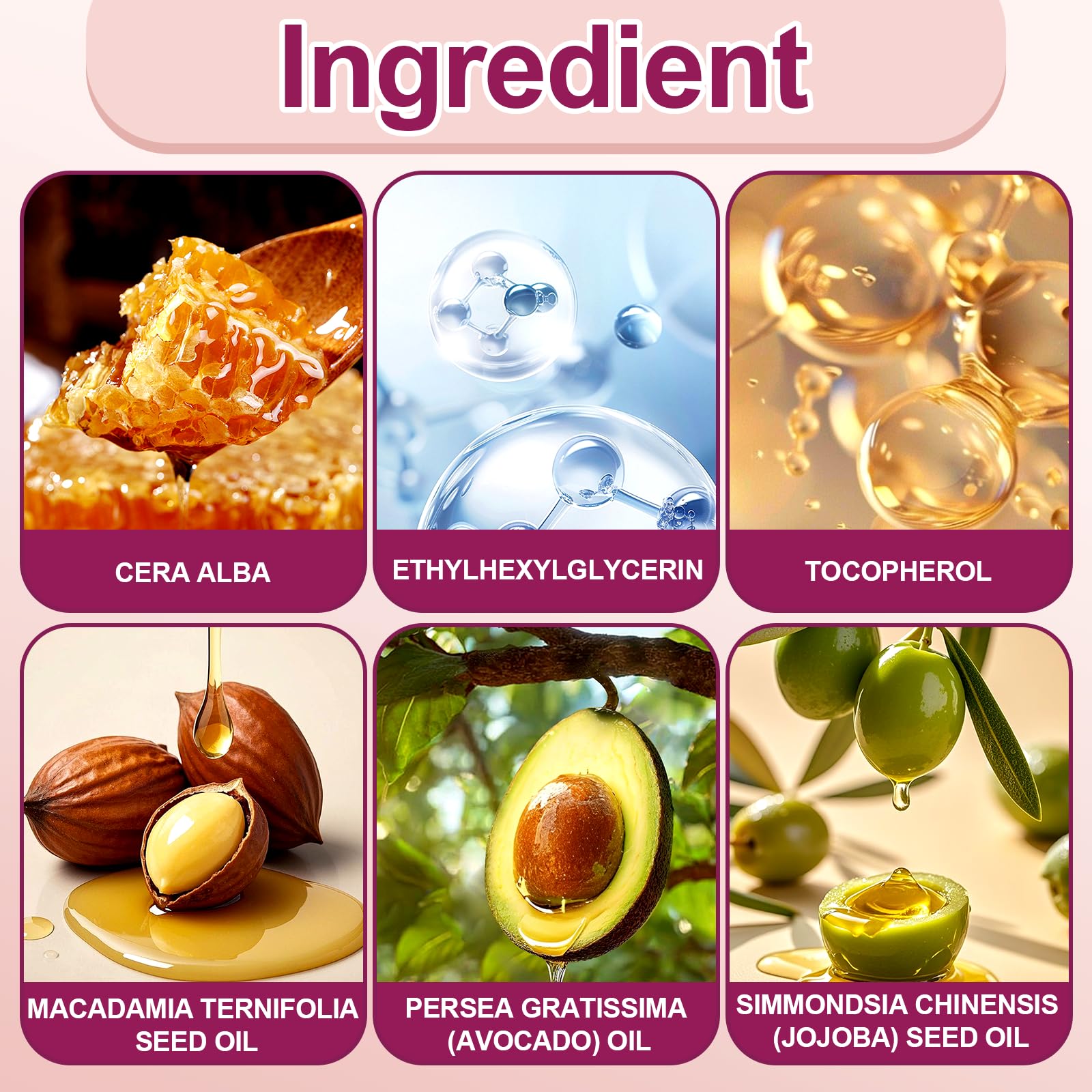 MQN Calcium Stick features Korean collagen core and almond vitamin E for nourishment.
