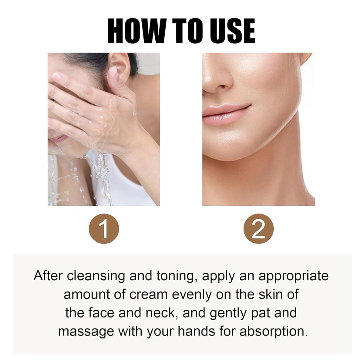 MQN Polypeptide Collagen Elastic Essence Cream in use during morning routine