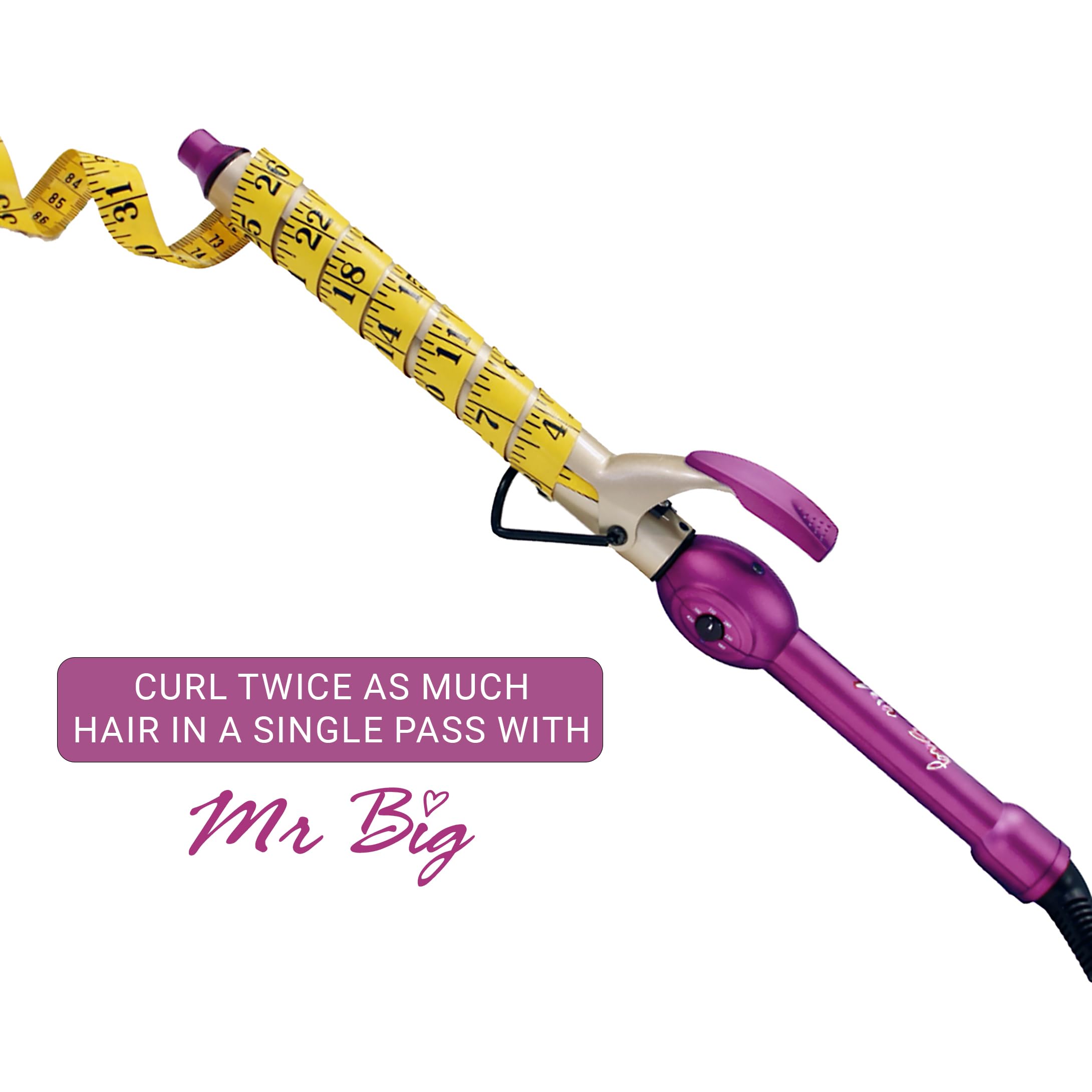 Mr Big adjustable heat settings for tailored styling across hair types