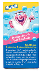 Mr. Bubble bath potions unleash vivid colors and bubbles for engaging bath time.