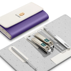 MR.GREEN colorful manicure set in fashion case, stylish and portable.