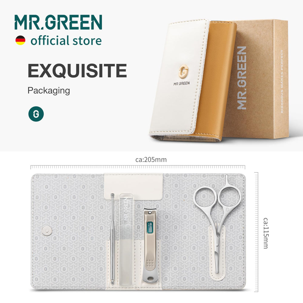 MR.GREEN Elegant gift packaging presents a thoughtful personal care set.