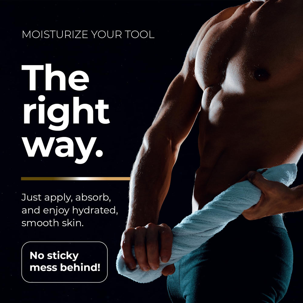 Bathroom scene featuring Mr. Men Penile Cream promoting comfortable moments.