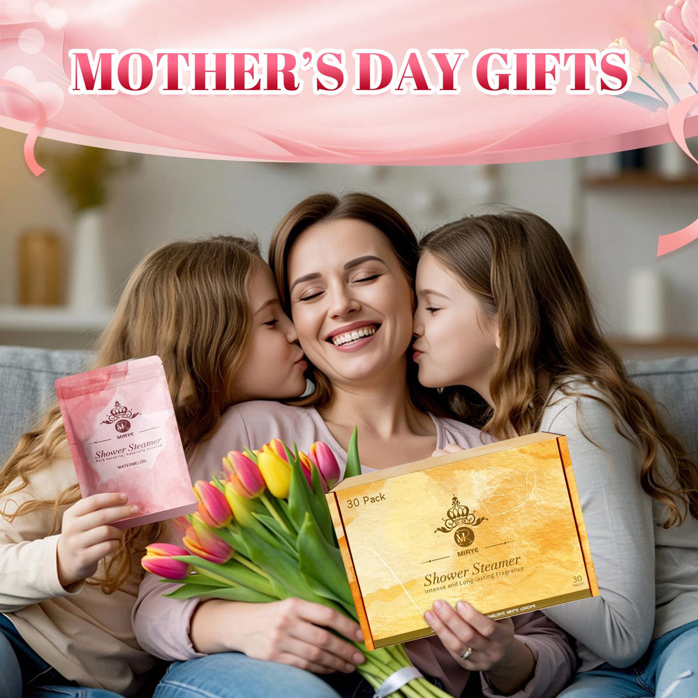 MR MIRYE gift box of shower steamers for gifting and self care