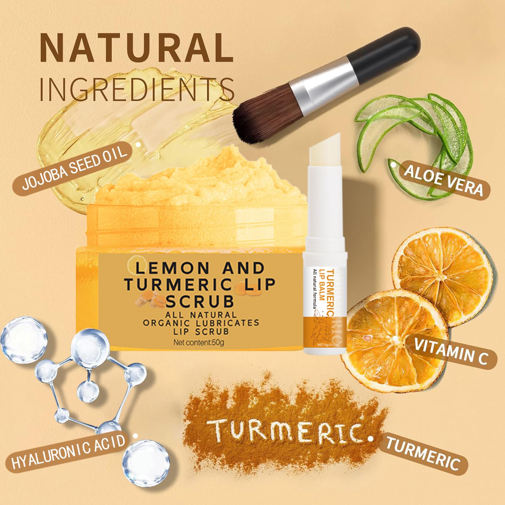 MrCuvaryas lemon turmeric lip scrub used in a daily lip care routine