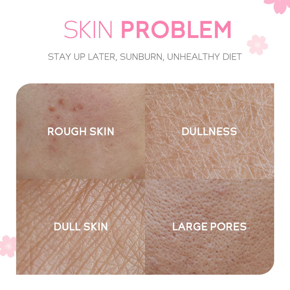 MrCuvaryas Sakura Serum quickly absorbs for refreshed, dewy skin.