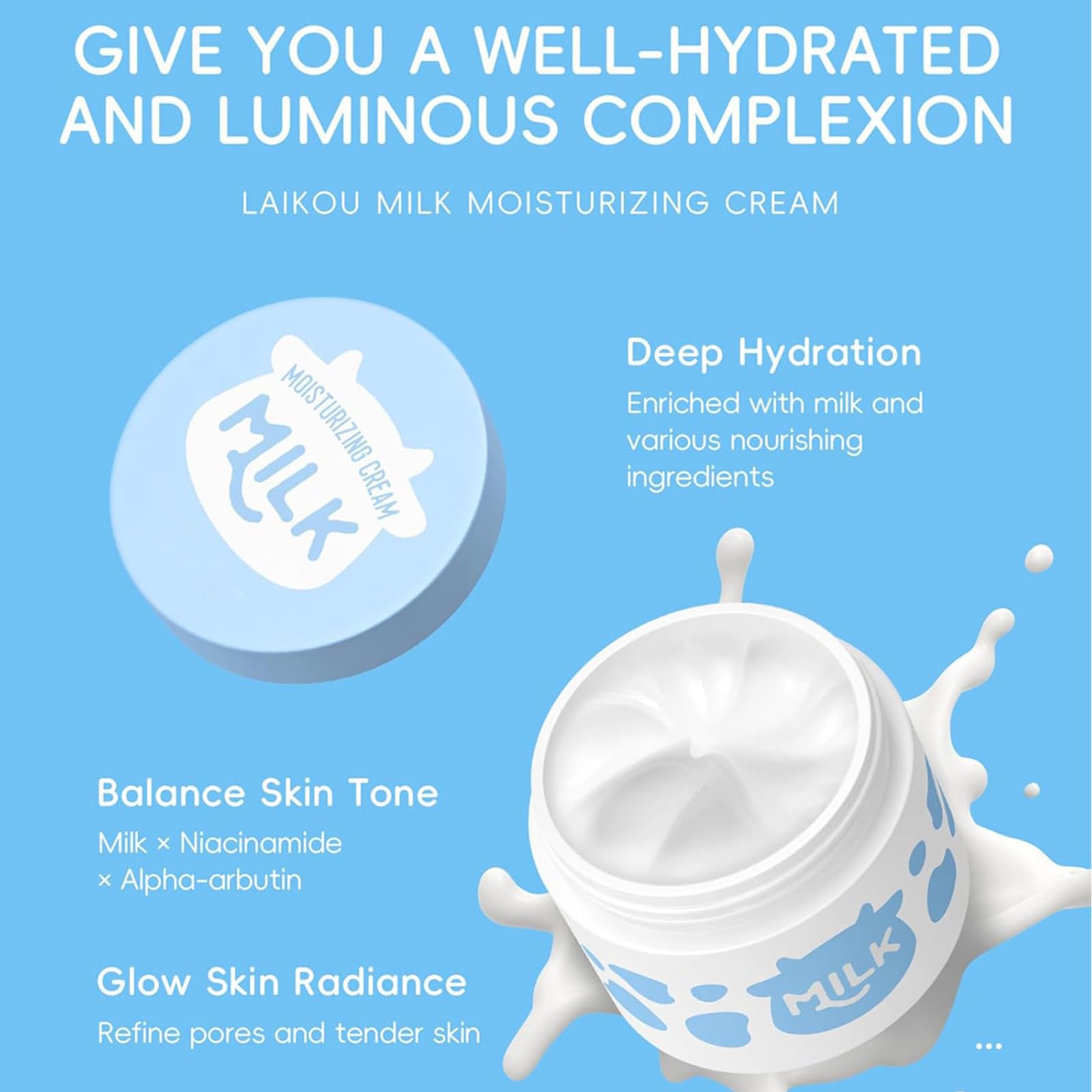MrCuvaryas Milk Skincare Set sunscreen — protective, non-greasy outdoors day use