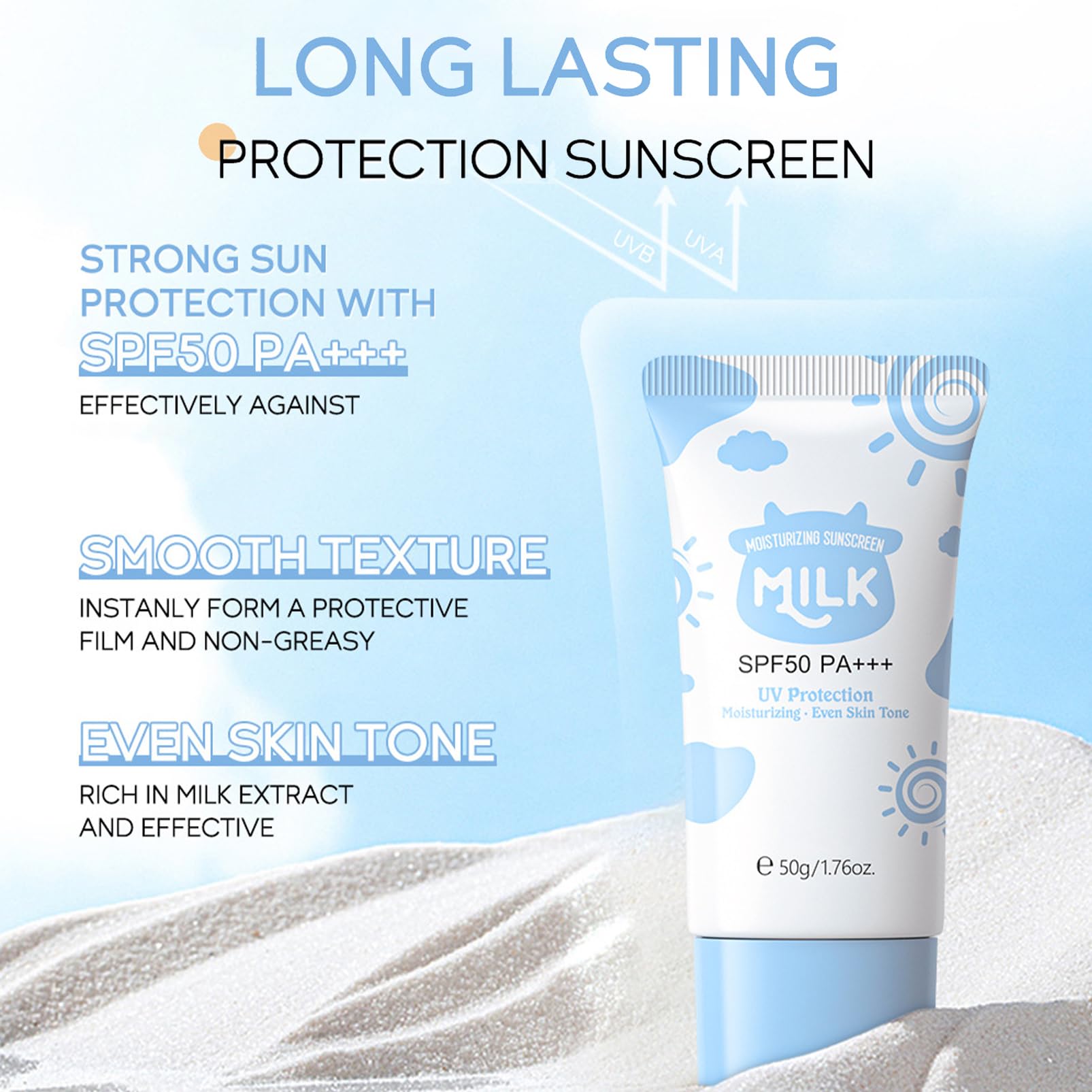 MrCuvaryas sunscreen protects skin from UV rays while staying comfortable
