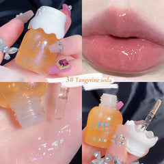 Mrettick lip oil used as dual-purpose balm and topper for color lock.