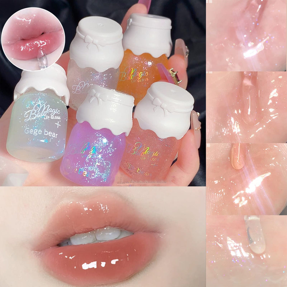 Mrettick nude-pink gloss variety captured for versatile day or night looks.