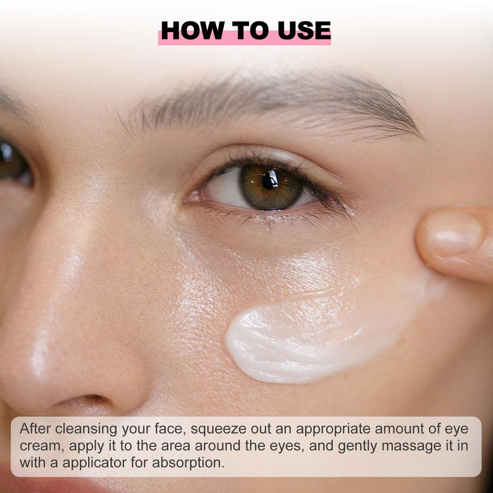 Mrlilei Beauty 24h hydration effect keeps under-eye area refreshed