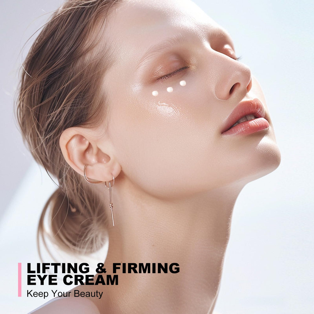 Mrlilei Beauty eye area close-up before and after use