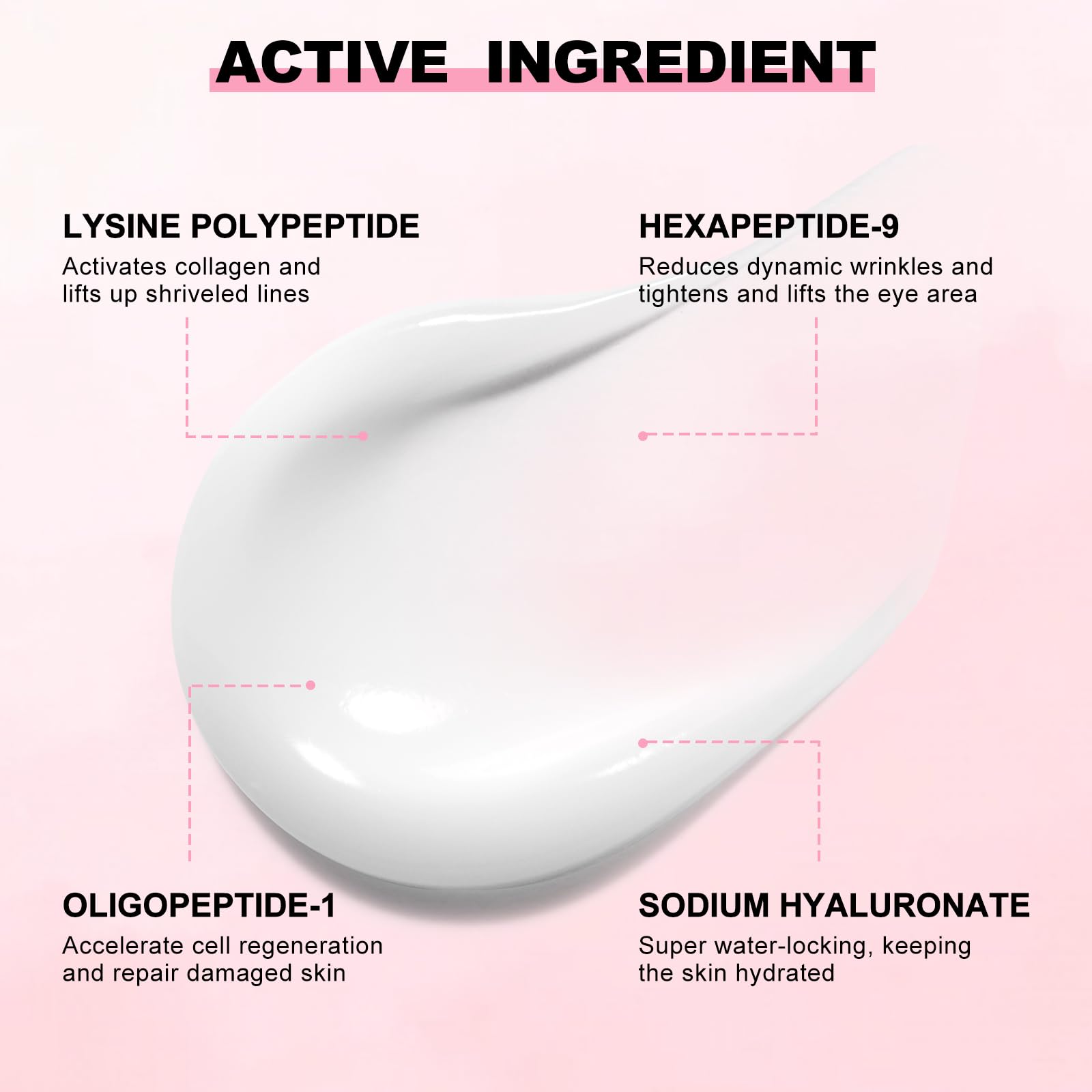 Mrlilei Beauty eye cream being applied for lasting hydration