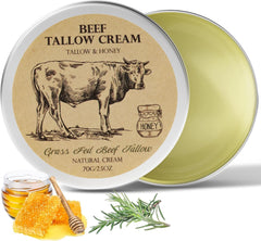MROUVIK beef tallow skin jar for daily hydration on dry skin