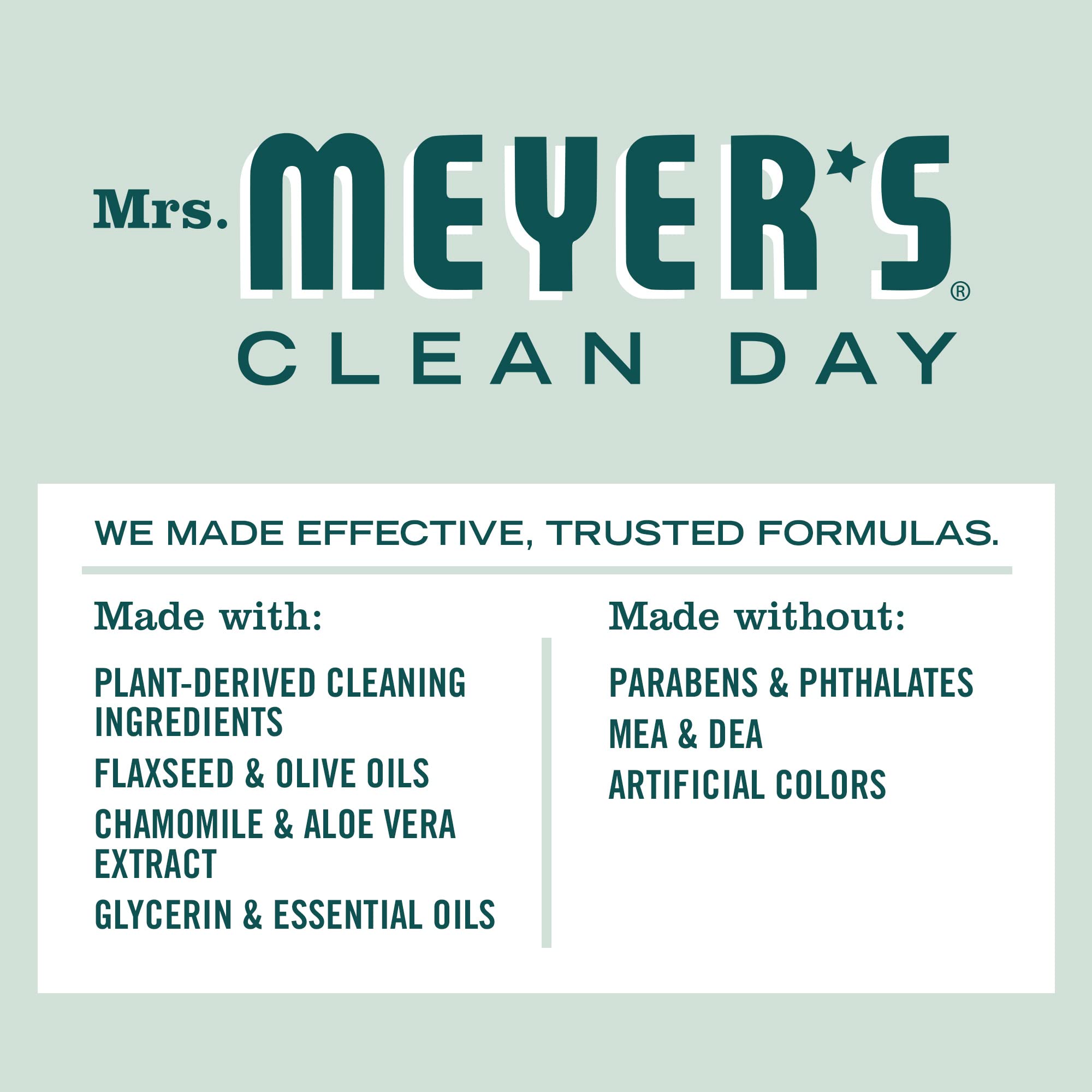 Mrs. Meyer's Birch Wood body wash lather close-up showing creamy foam and skin-softening texture.