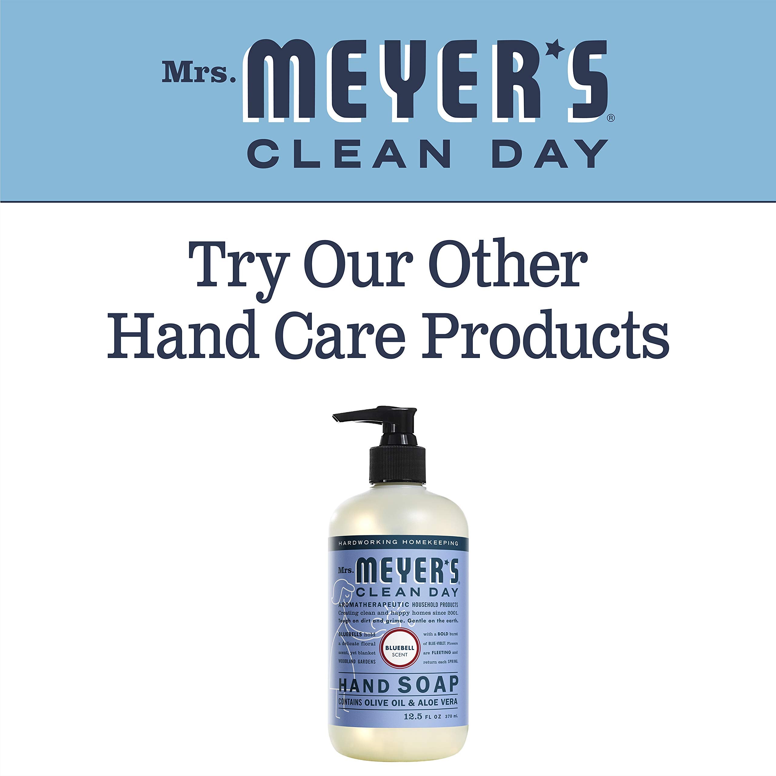 Aromatherapy-like Bluebell scent from Mrs. Meyer's hand soap for daily use