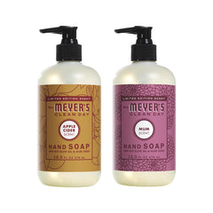 Mrs. Meyer's Clean Day Acorn Spice bottle front view, ideal for seasonal kitchen or bath decor.