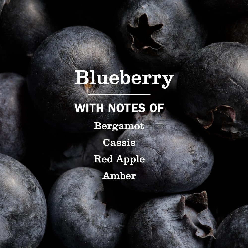 Creamy lather formed by Blueberry soap on hands