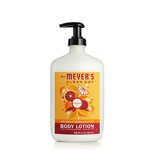 Mrs. Meyer's lotion texture during application delivers soft, non-greasy skin.