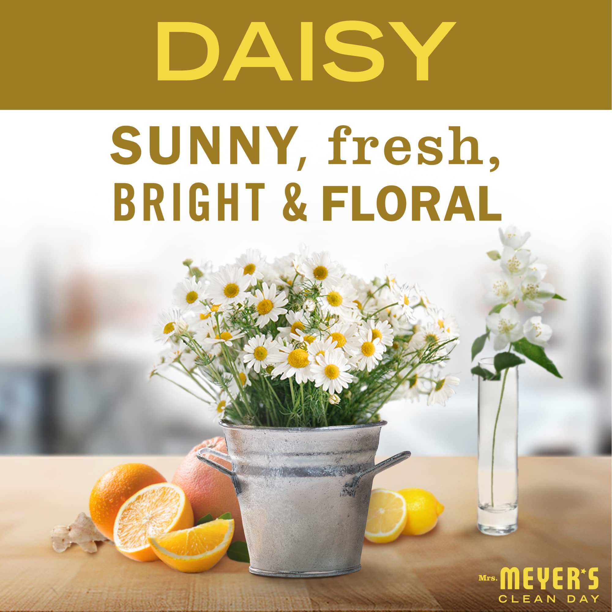 Daisy hand soap pump ready for quick, effective hand washing.