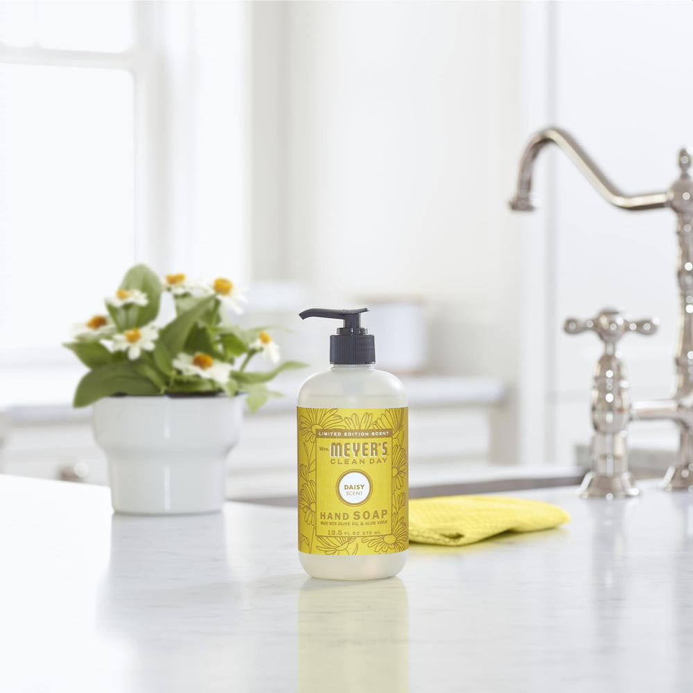Three-pack Daisy hand soap ideal for shared spaces and gifting.