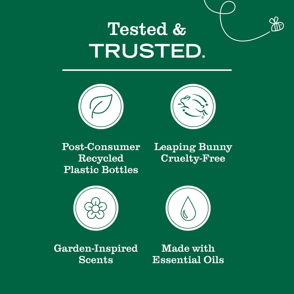 Mrs. Meyer's Clean Day Fall Leaves ingredient list with olive oil and aloe