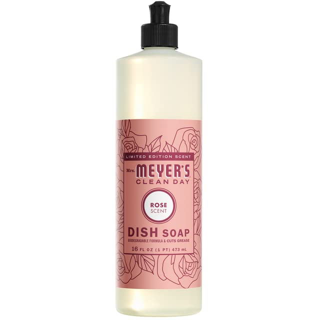 Mrs. Meyer's Clean Day hand soap foaming lather cleans without drying skin