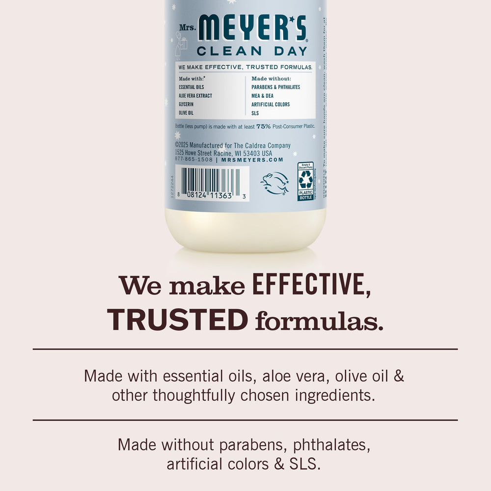 Holiday set packaging of Mrs. Meyer's Clean Day for display and gifting.