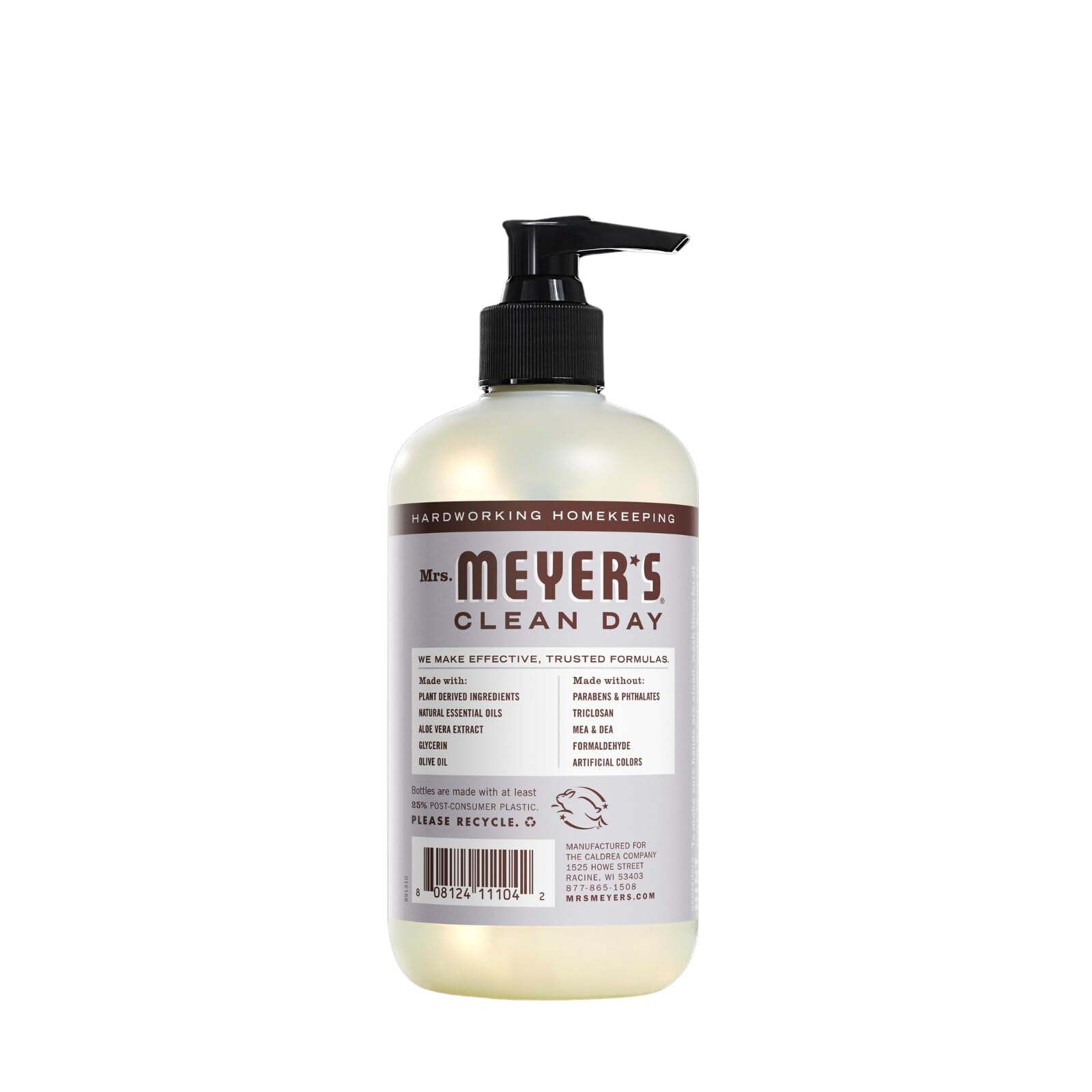Mrs. Meyer's Clean Day Lavender pump provides soothing scent for hands after chores.