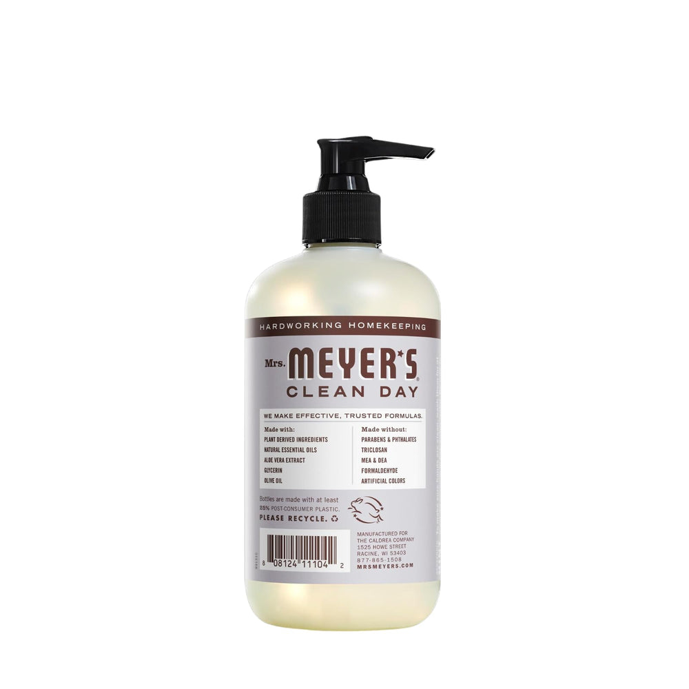 Mrs. Meyer's Clean Day Lavender pump provides soothing scent for hands after chores.