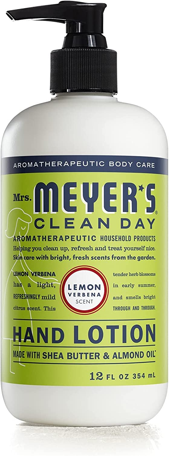Texture légère de la Lotion Mains Mrs. Meyer's sans gras pour usage quotidien