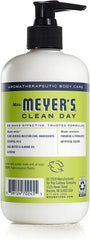 Beurre de karité et huile d'amande dans la Lotion Mains Mrs. Meyer's
