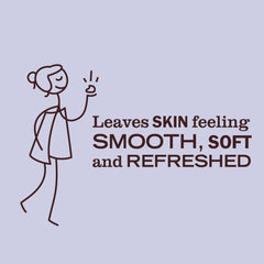 Applying lotion on skin showcases smooth, refreshed feeling after a shower.