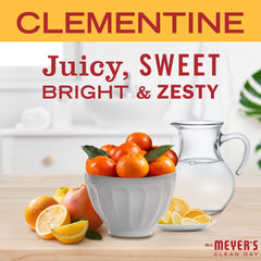 Aloe vera and Clementine formula in Mrs. Meyer's body wash