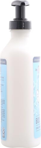 Lotion applied after shower for refreshed, moisturized skin.