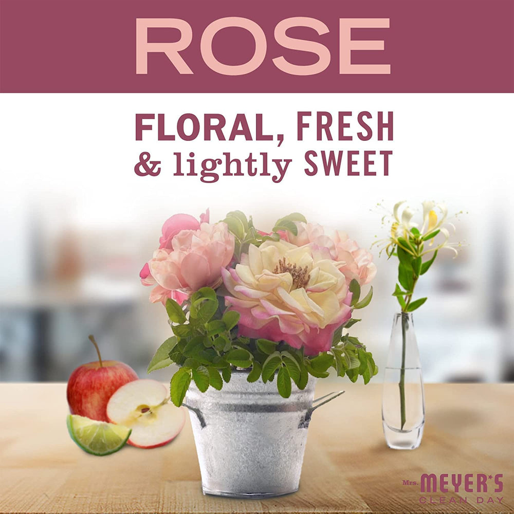 Mrs. Meyer's Clean Day refill packaging promotes sustainable refills