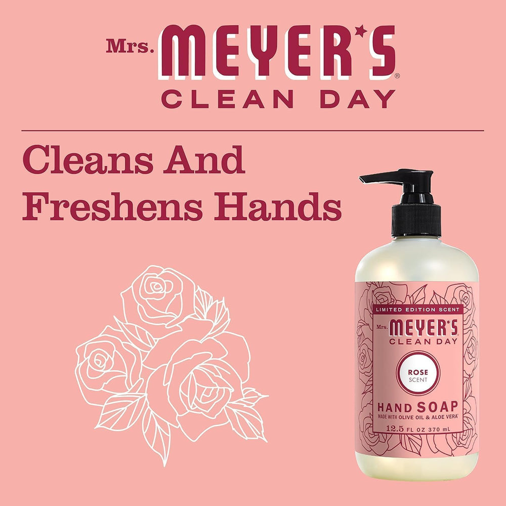 Mrs. Meyer's Clean Day Basil scent bottle highlighting fresh fragrance for cleaning