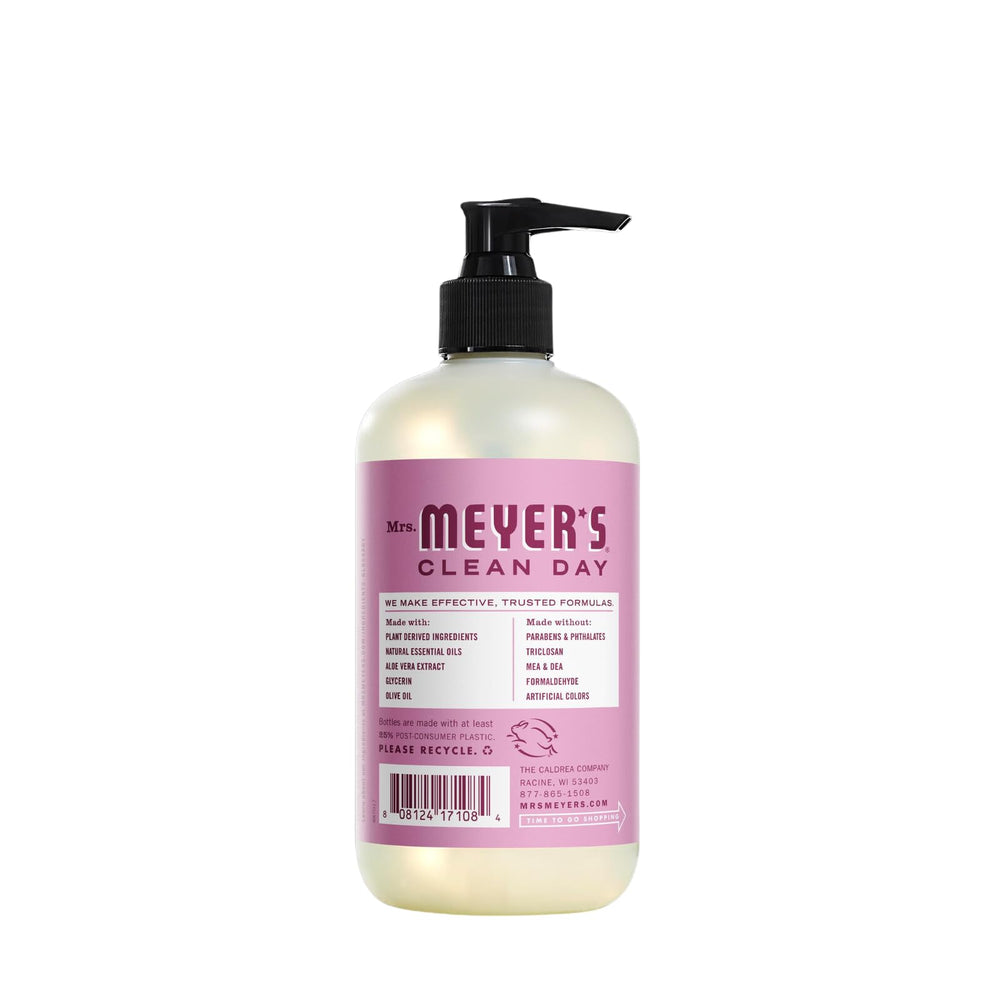 Mrs. Meyer's Clean Day Lemon Verbena bottle with bright citrus notes for kitchens