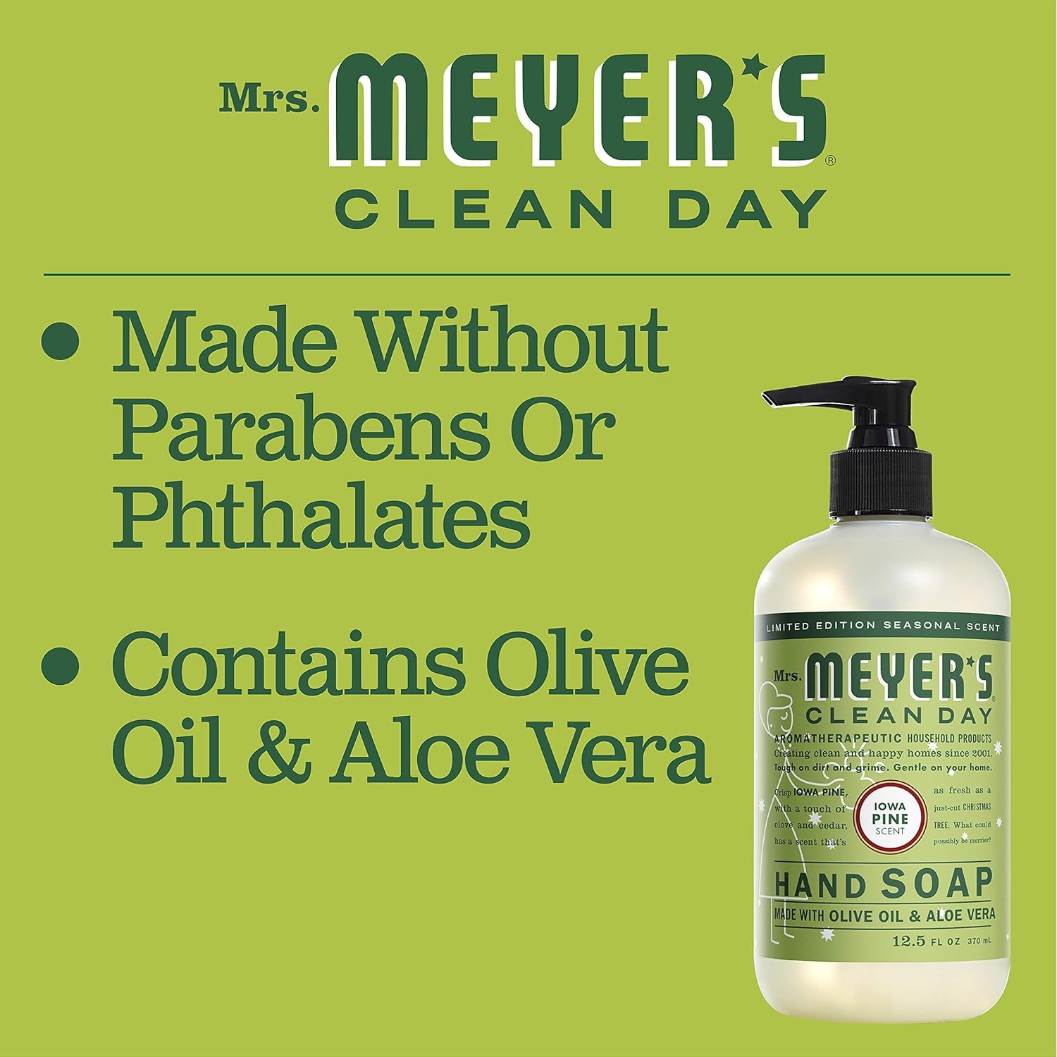 Gift-ready Mrs. MEYER'S Snowdrop pack suitable for homes or offices.