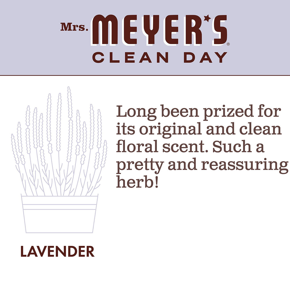 Image showcasing the range of garden-inspired scents from Mrs. Meyer's Clean Day.