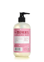 Pouring peppermint hand soap ready for quick hand washing